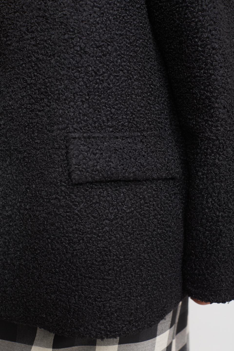 Giacca over agnellino nero - Autunno - Inverno 2025 | Brend