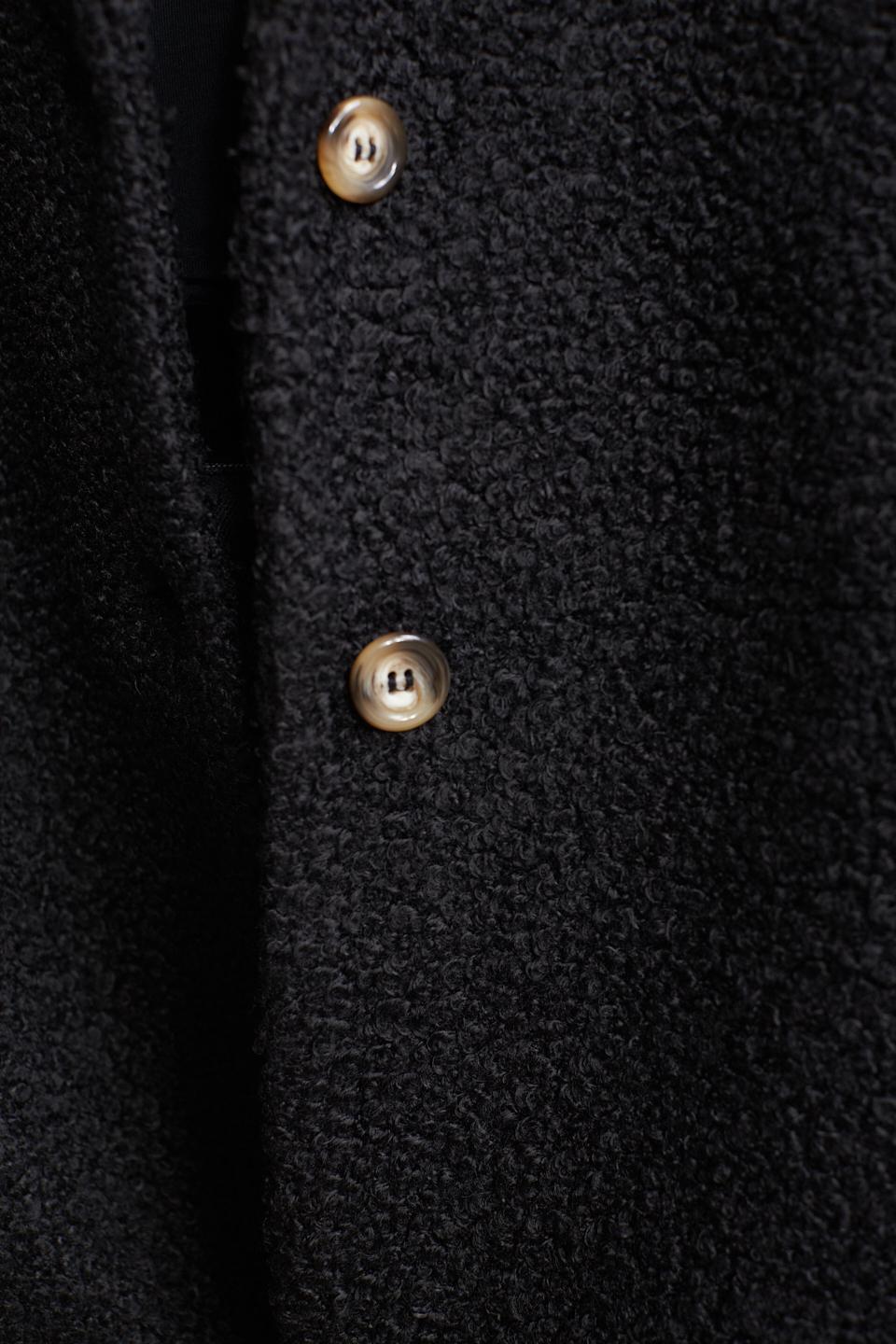 Giacca over agnellino nero - Autunno - Inverno 2025 | Brend