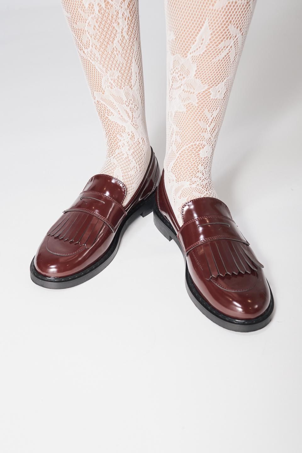 Mocassino con pattina bordeaux - Autunno - Inverno 2025 | Brend