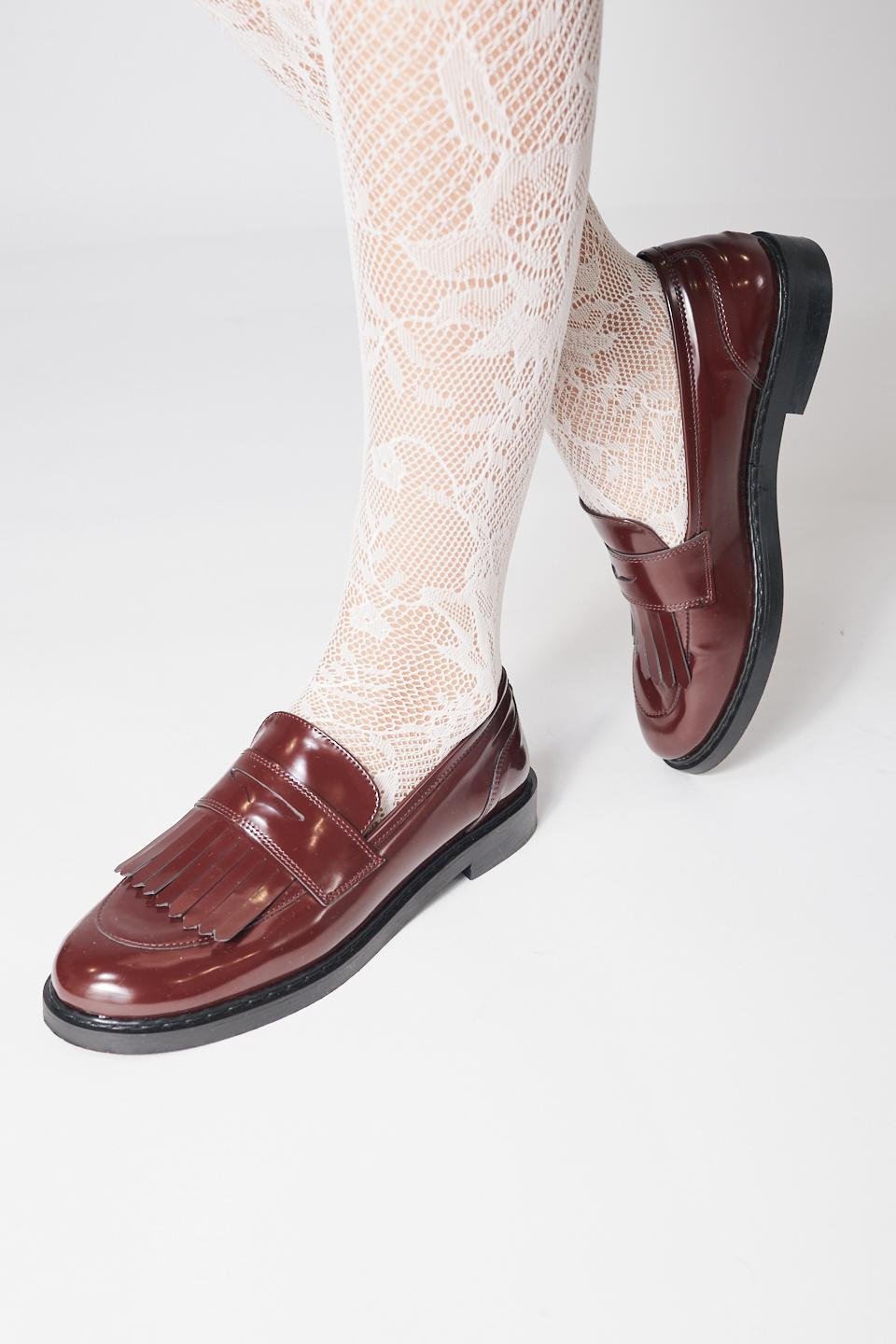Mocassino con pattina bordeaux - Autunno - Inverno 2025 | Brend