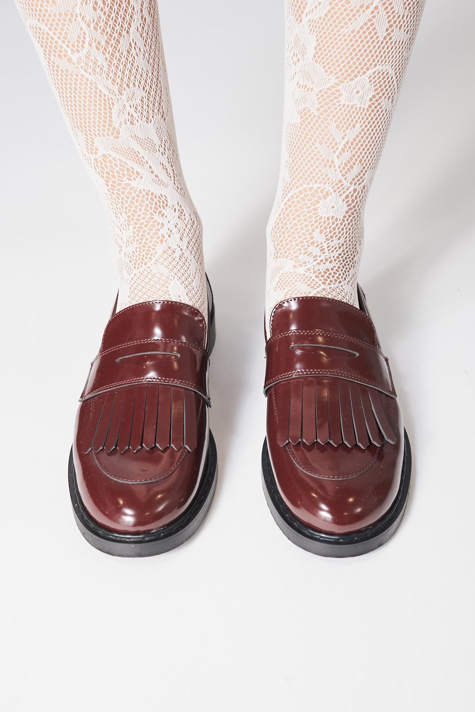 Mocassino con pattina bordeaux - Autunno - Inverno 2025 | Brend