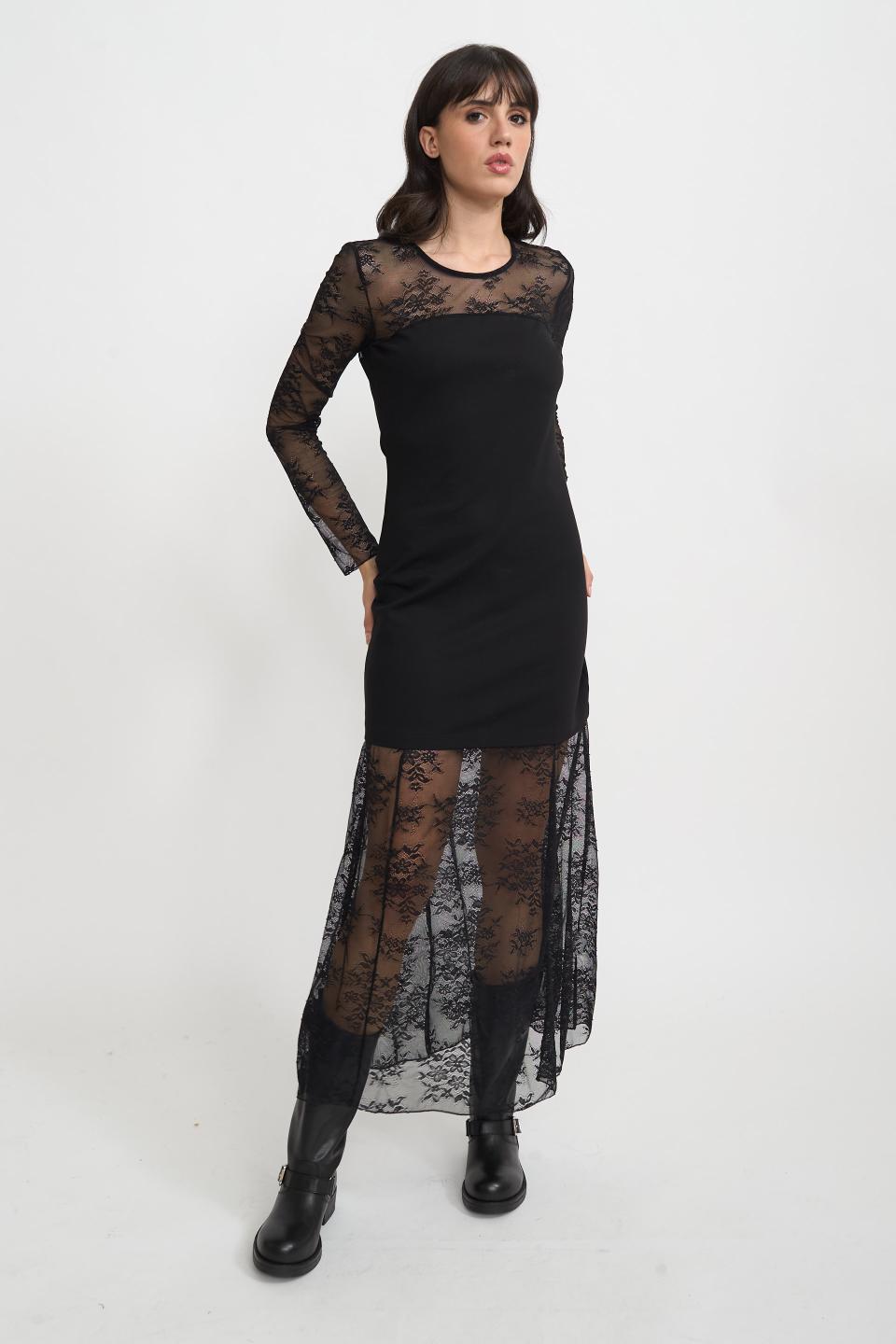 Abito tubino pizzo | Brend