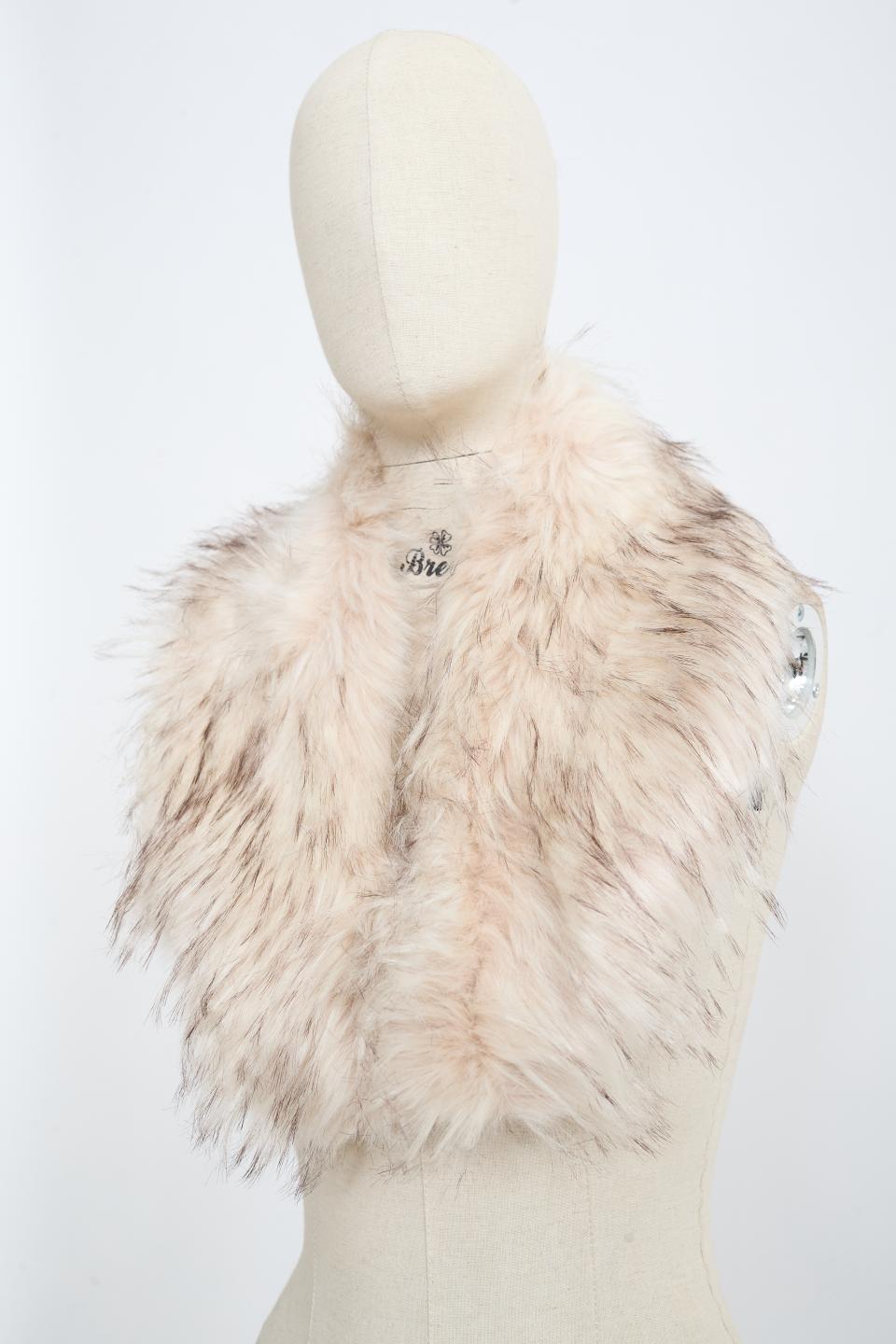 Collo ecofur beige - Autunno - Inverno 2025 | Brend