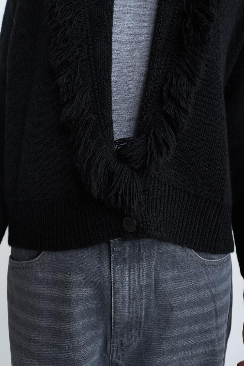 Bomber frange nero - Autunno - Inverno 2025 | Brend
