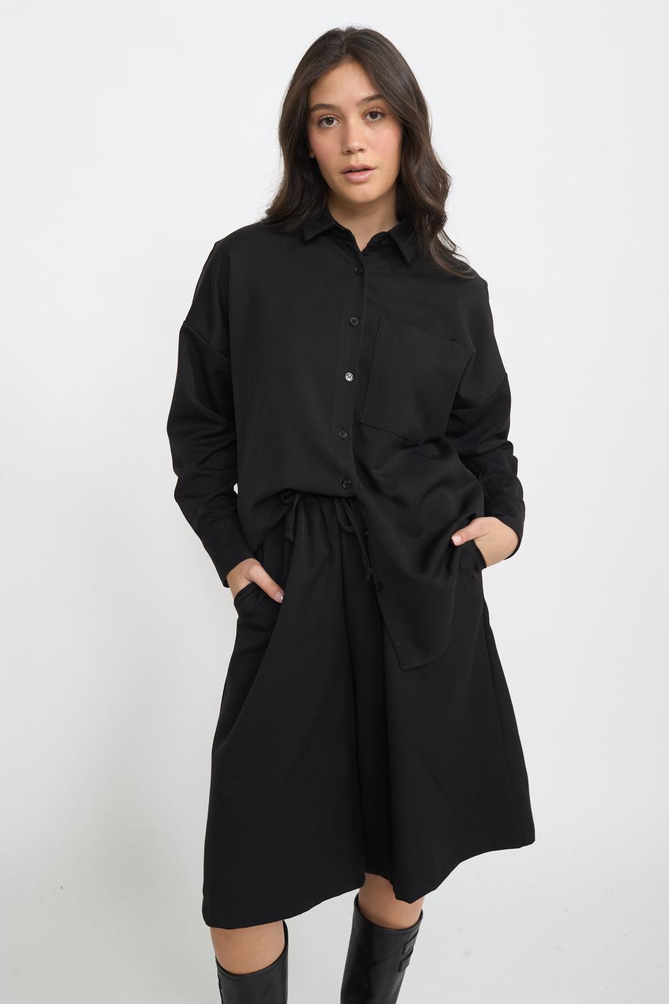 Camicia over mano lana | Brend