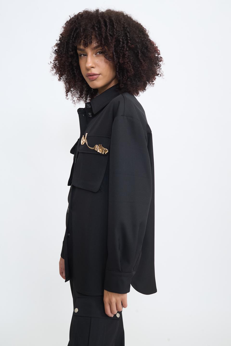 Giacca camicia nero - Autunno - Inverno 2025 | Brend