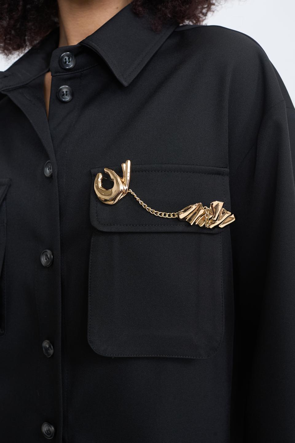 Giacca camicia nero - Autunno - Inverno 2025 | Brend