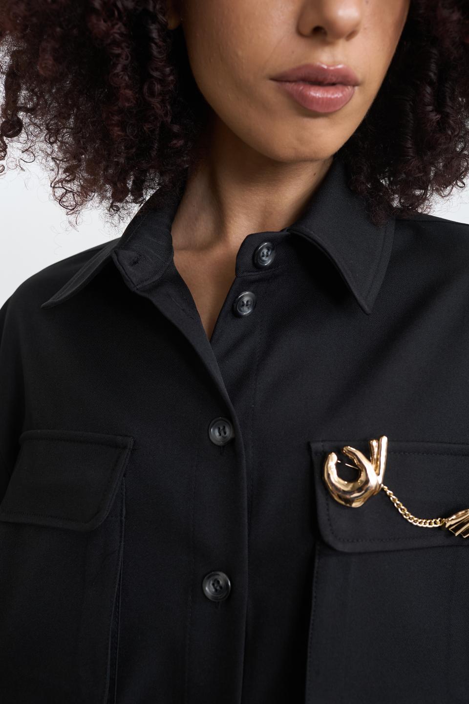 Giacca camicia nero - Autunno - Inverno 2025 | Brend
