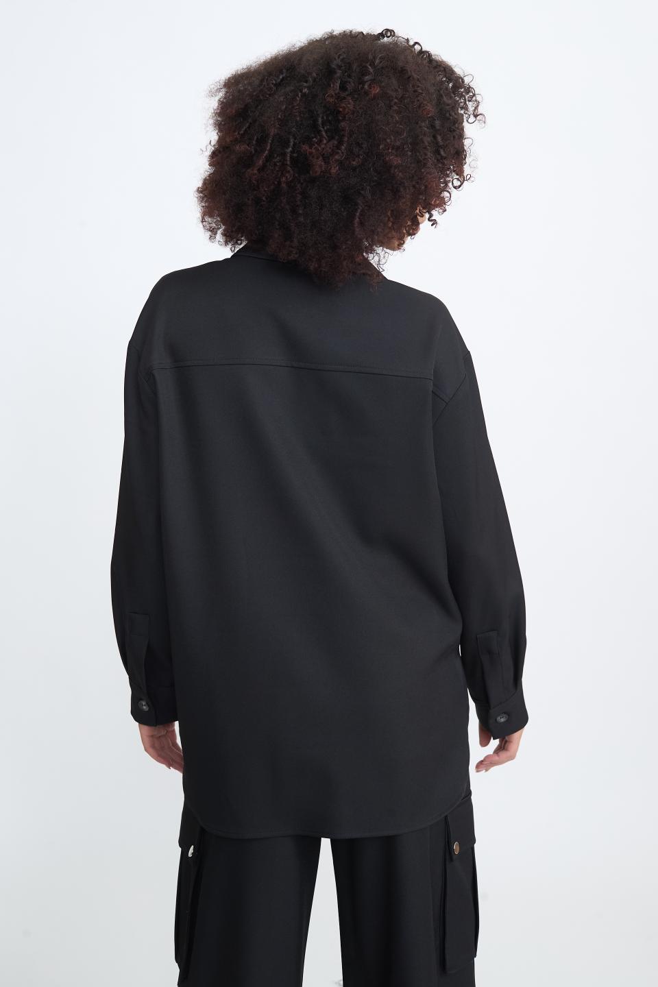Giacca camicia nero - Autunno - Inverno 2025 | Brend