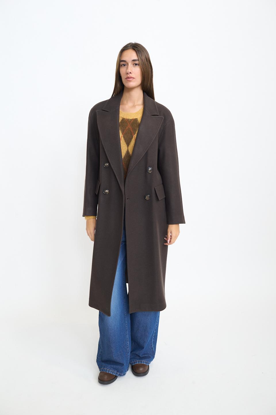 Cappotto doppio petto over | Brend