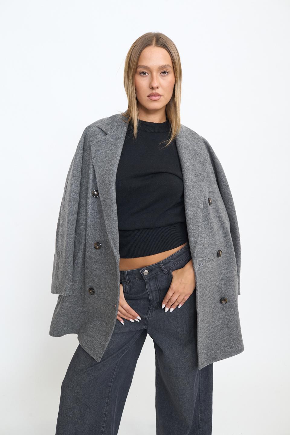 Cappotto 3/4 doppio petto | Brend