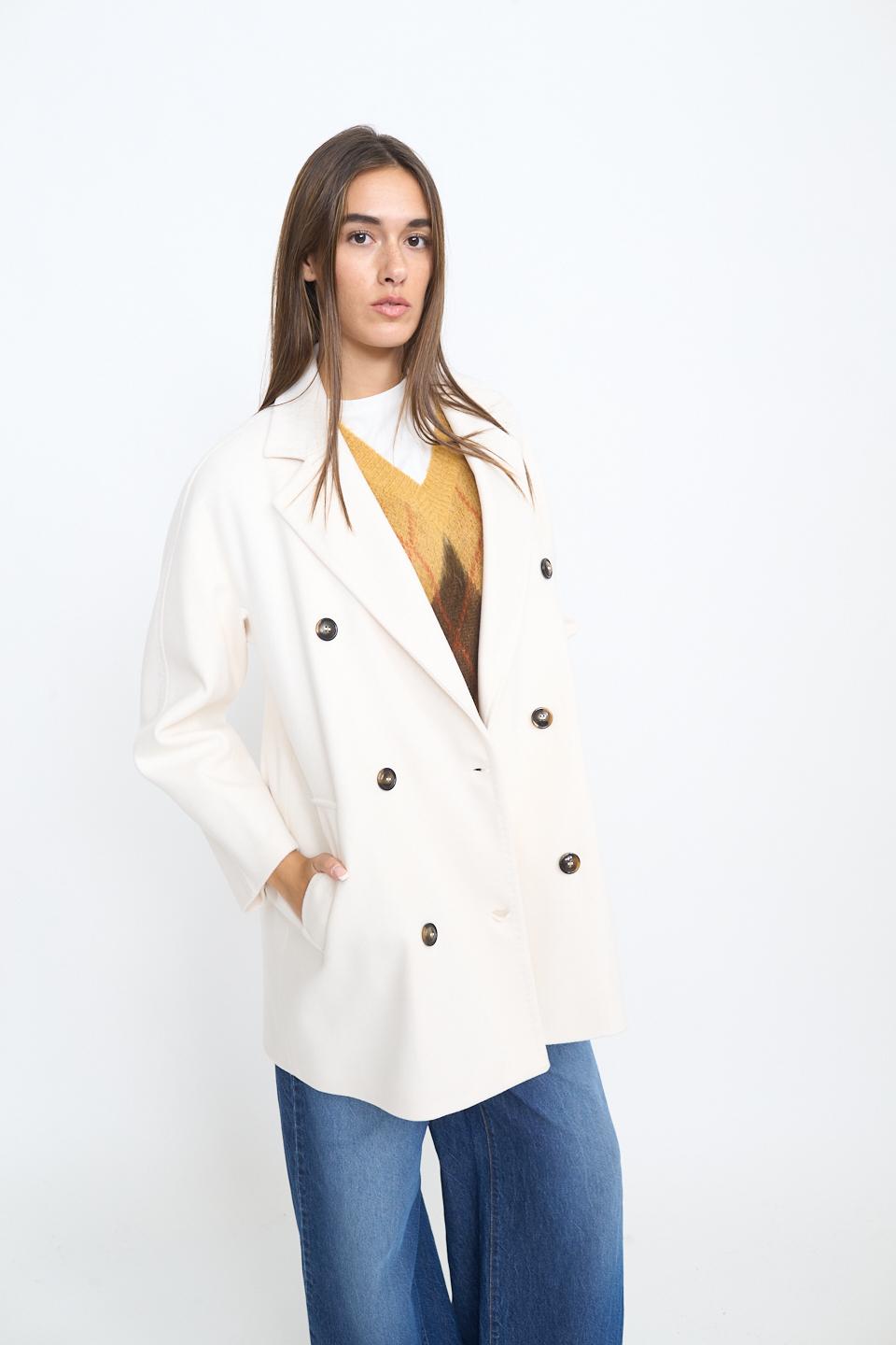 Cappotto 3/4 doppio petto | Brend