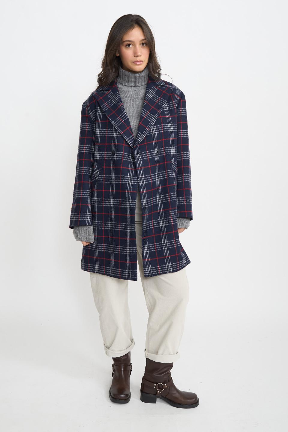 Cappotto 3/4 doppio petto | Brend