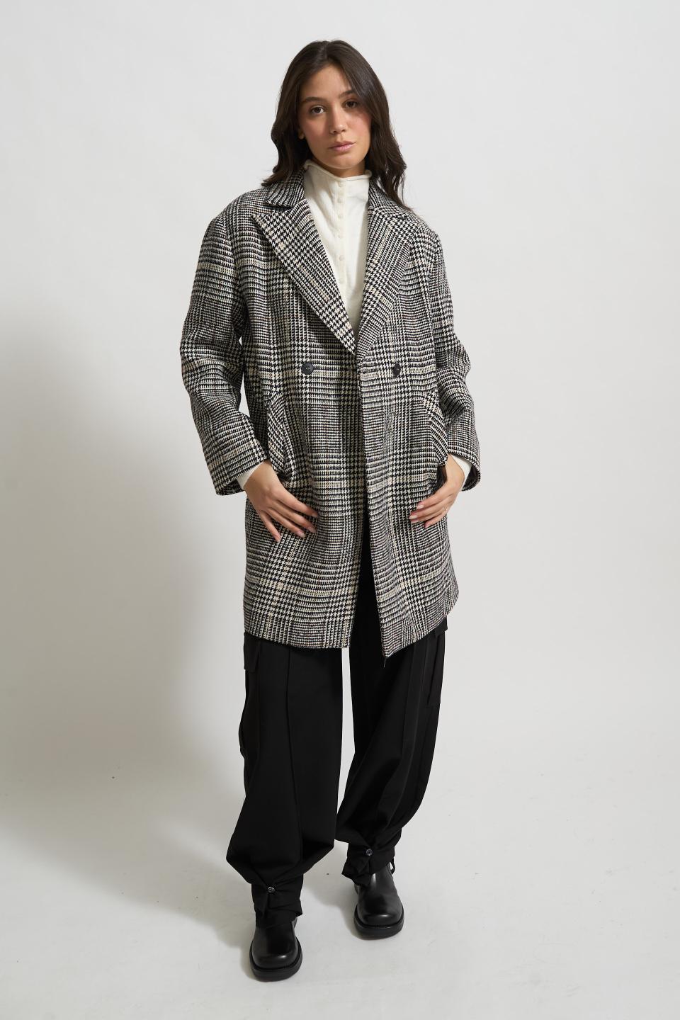 Cappotto 3/4 doppio petto | Brend