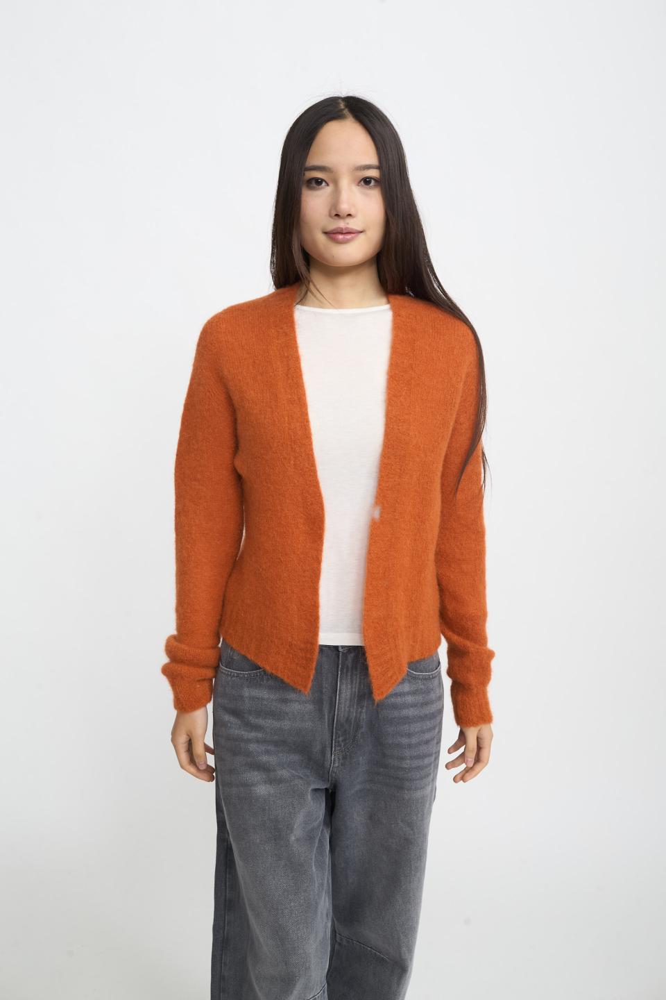 Cardigan aperto alpaca | Brend