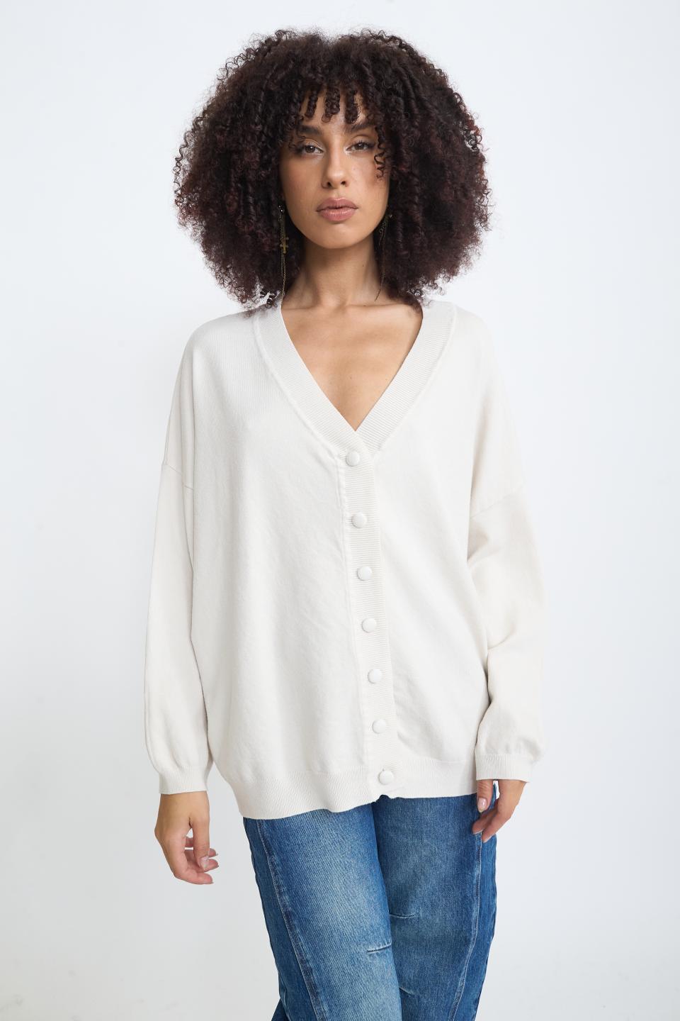 Cardigan over | Brend