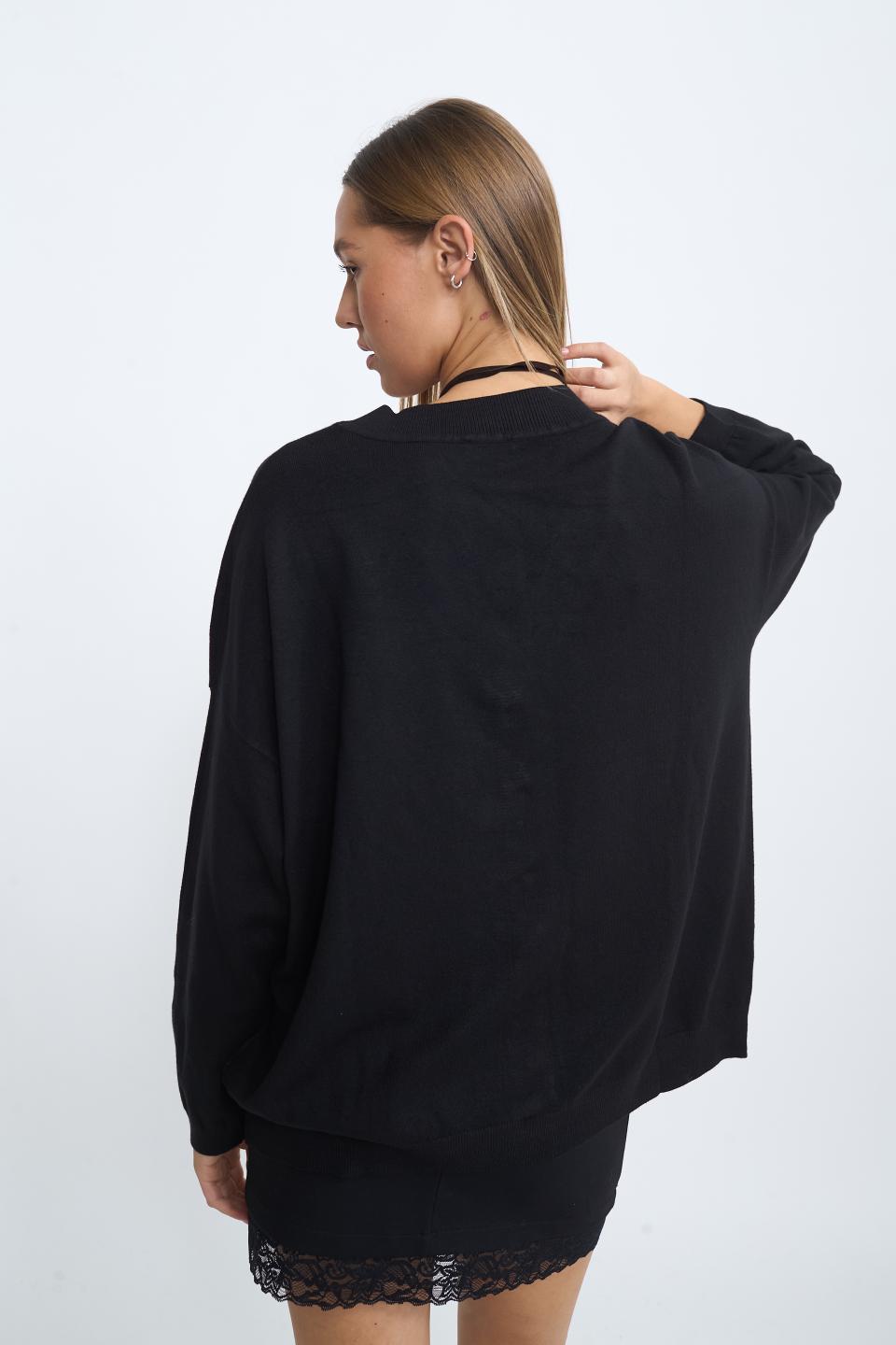 Cardigan over nero - Autunno - Inverno 2025 | Brend