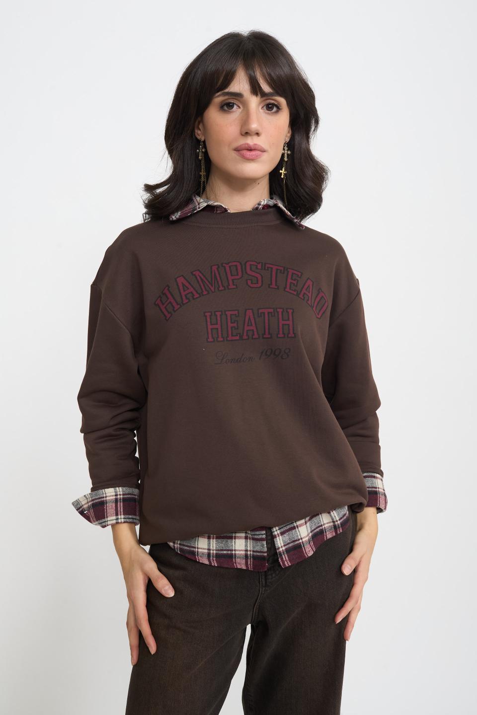 Felpa stampa Hampstead | Brend