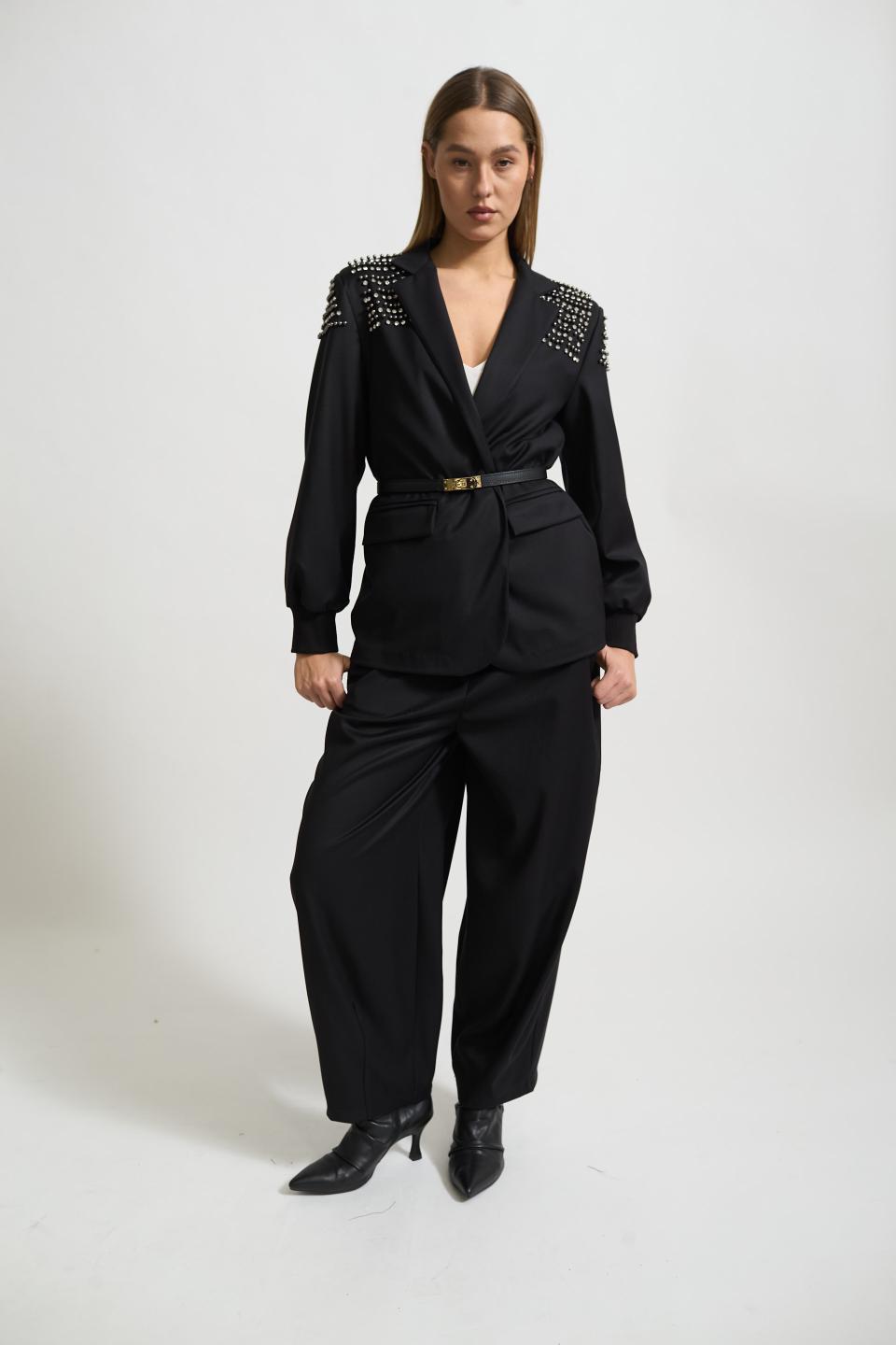 Giacca applicazioni spalla | Brend