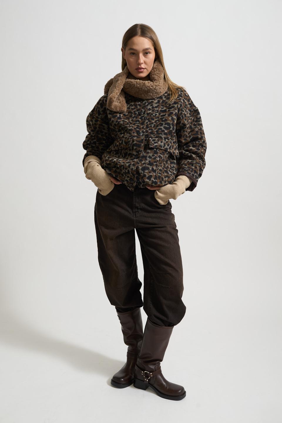 Bomber jacquard tasche | Brend