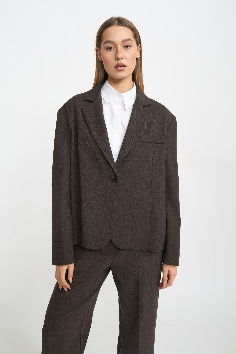 Giacca over cropped | Brend