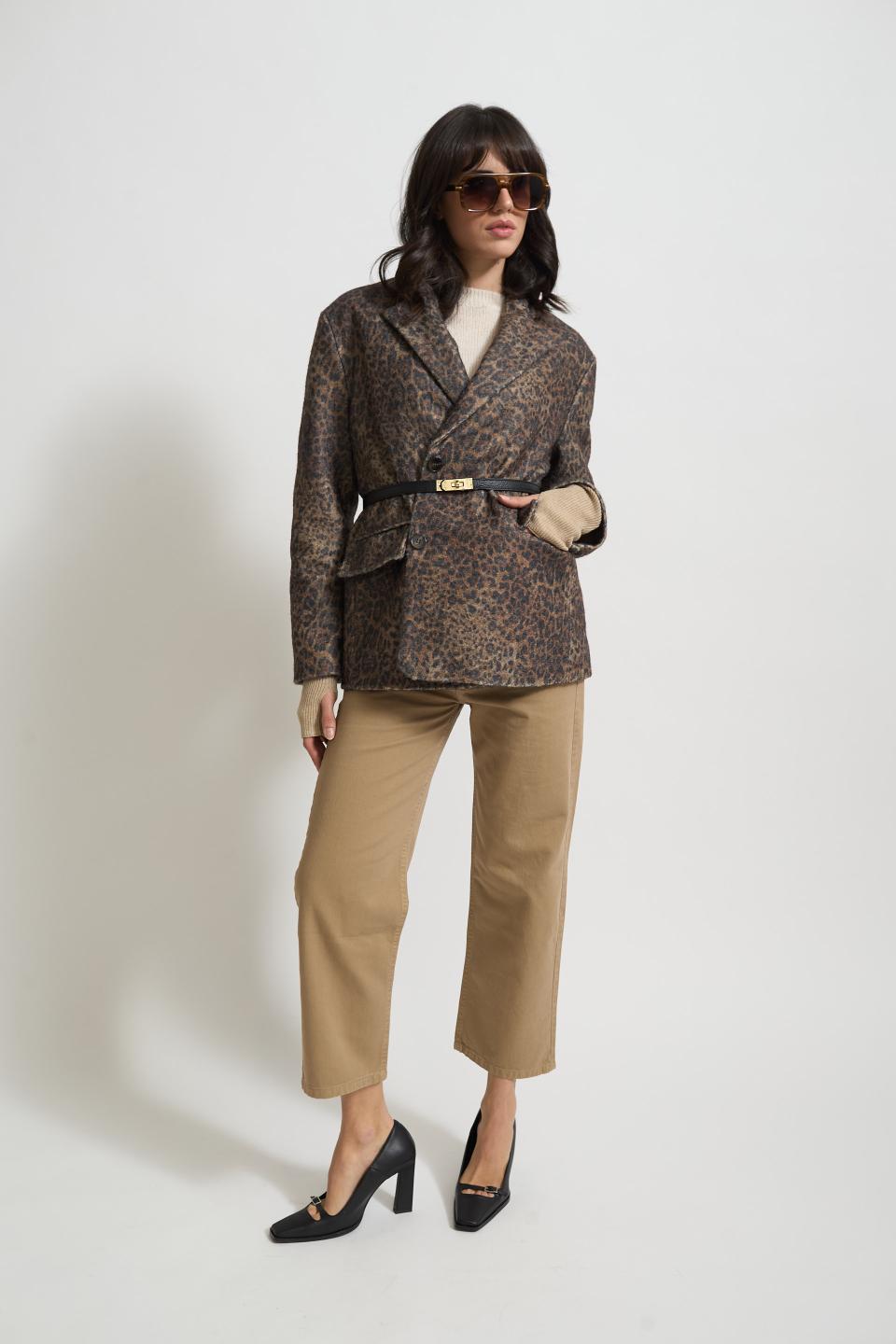 Giacca revers pattine | Brend