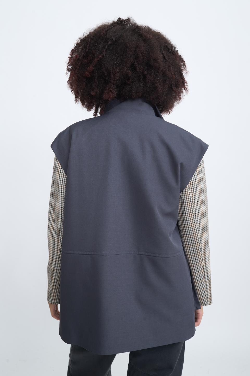 Gilet doppi tasconi piombo - Autunno - Inverno 2025 | Brend