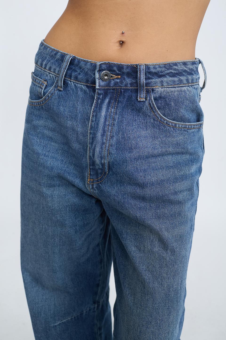 Jeans barrel denim medio - Autunno - Inverno 2025 | Brend