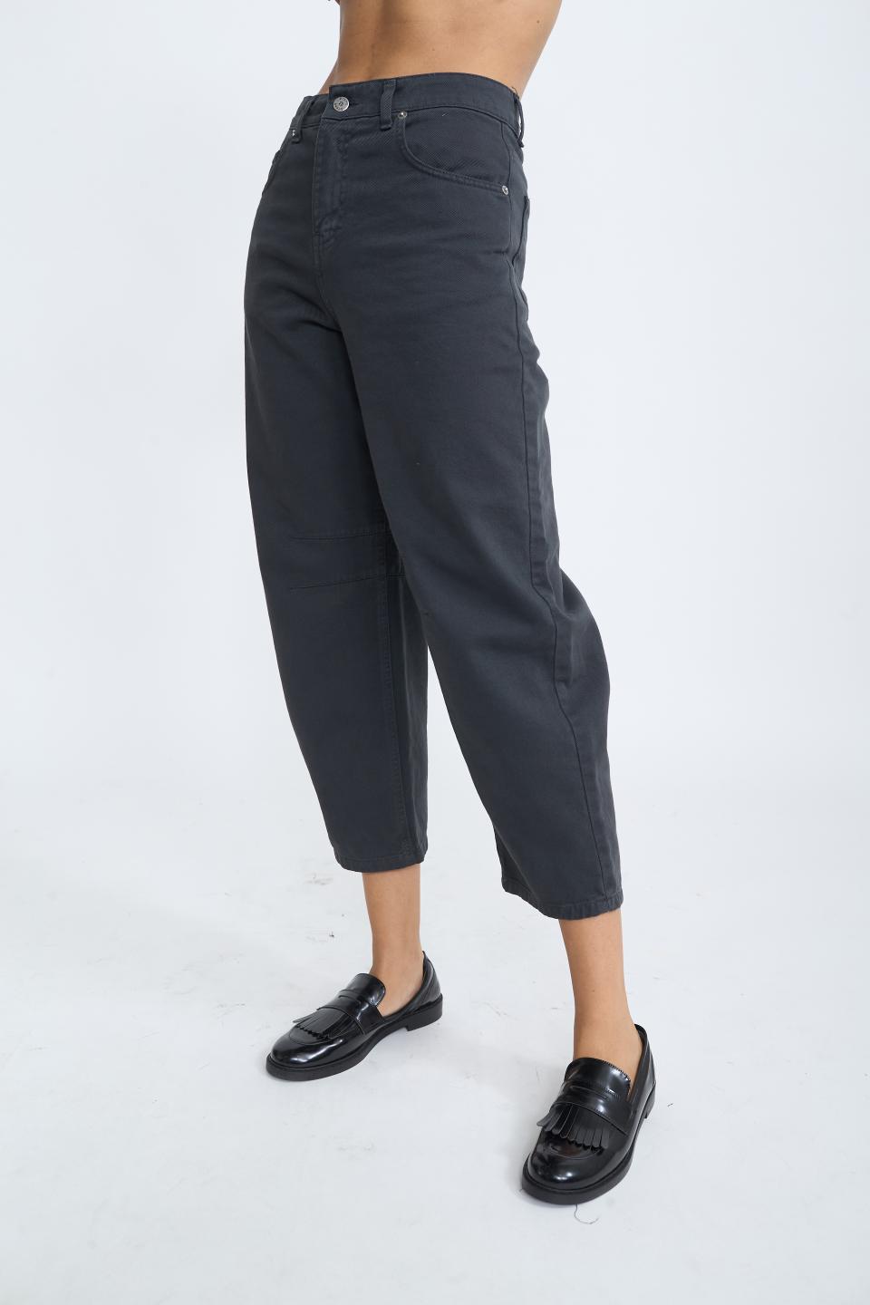 Jeans barrel grigio scuro - Autunno - Inverno 2025 | Brend
