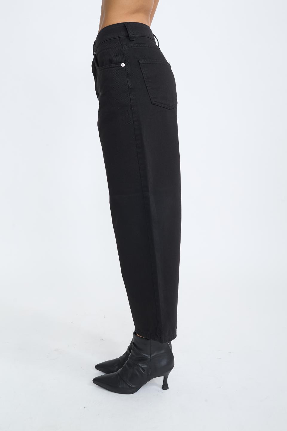 Jeans barrel nero - Autunno - Inverno 2025 | Brend