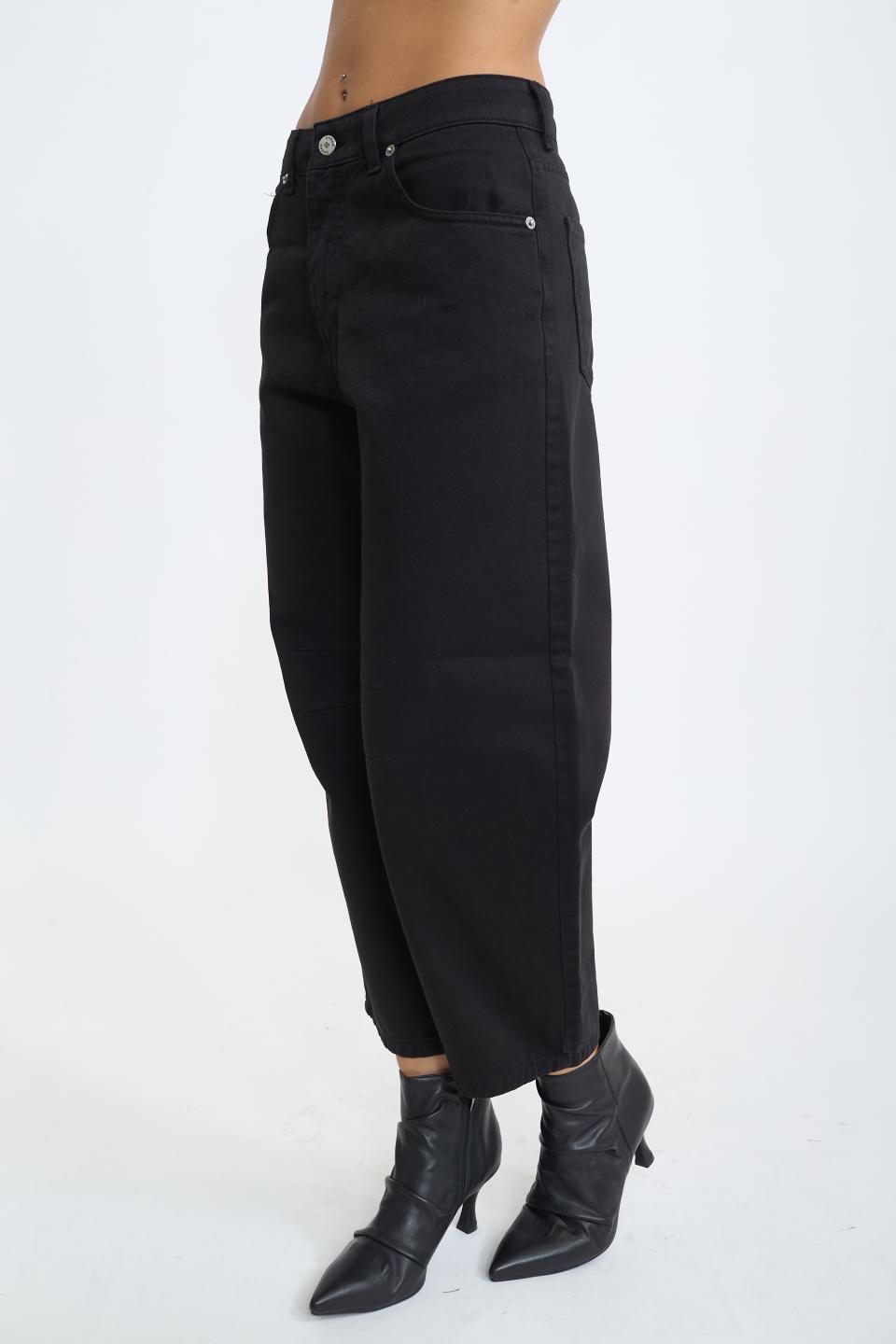 Jeans barrel nero - Autunno - Inverno 2025 | Brend
