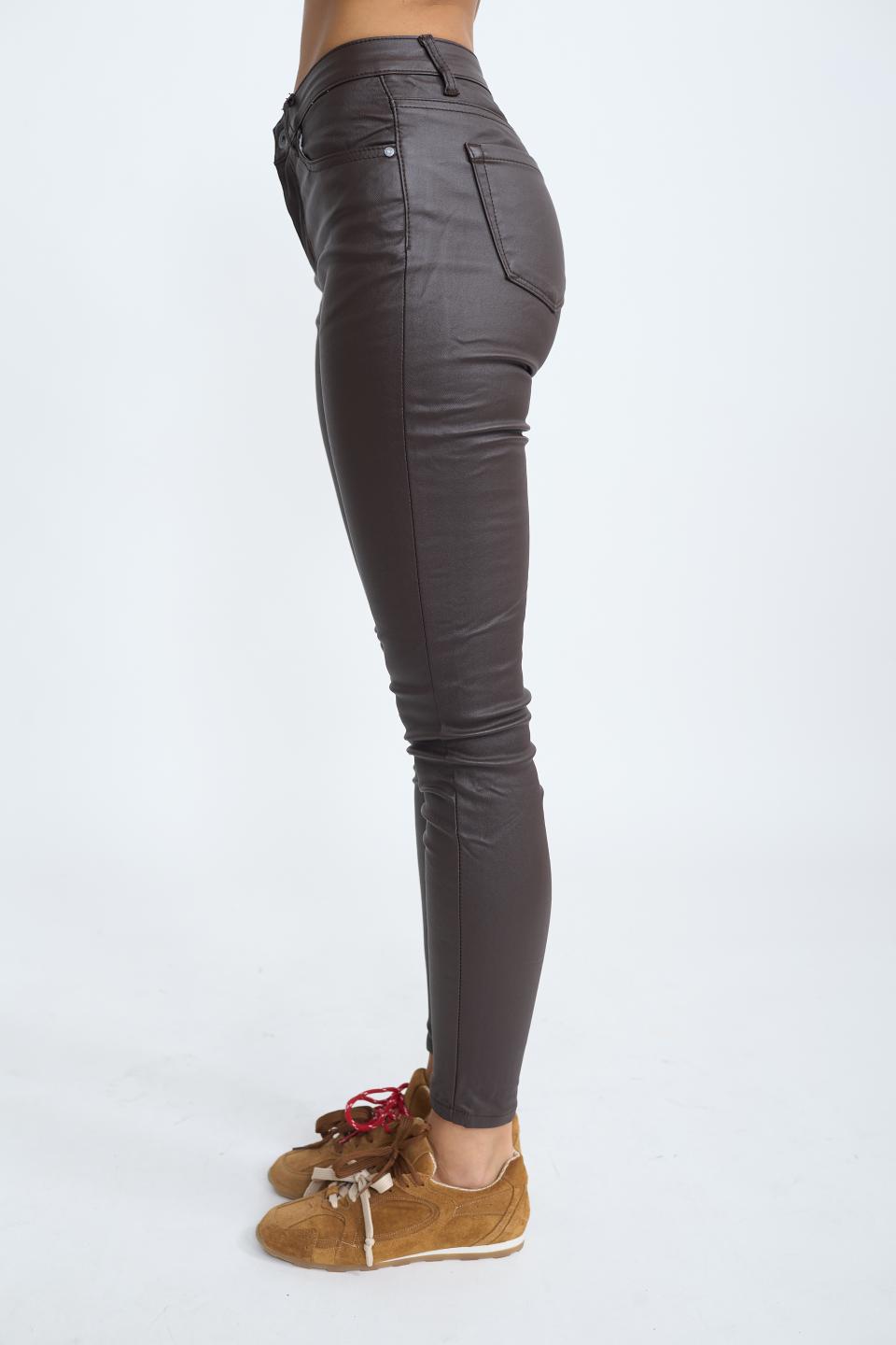 Leggins 5 tasche effetto pelle moro - Autunno - Inverno 2025 | Brend
