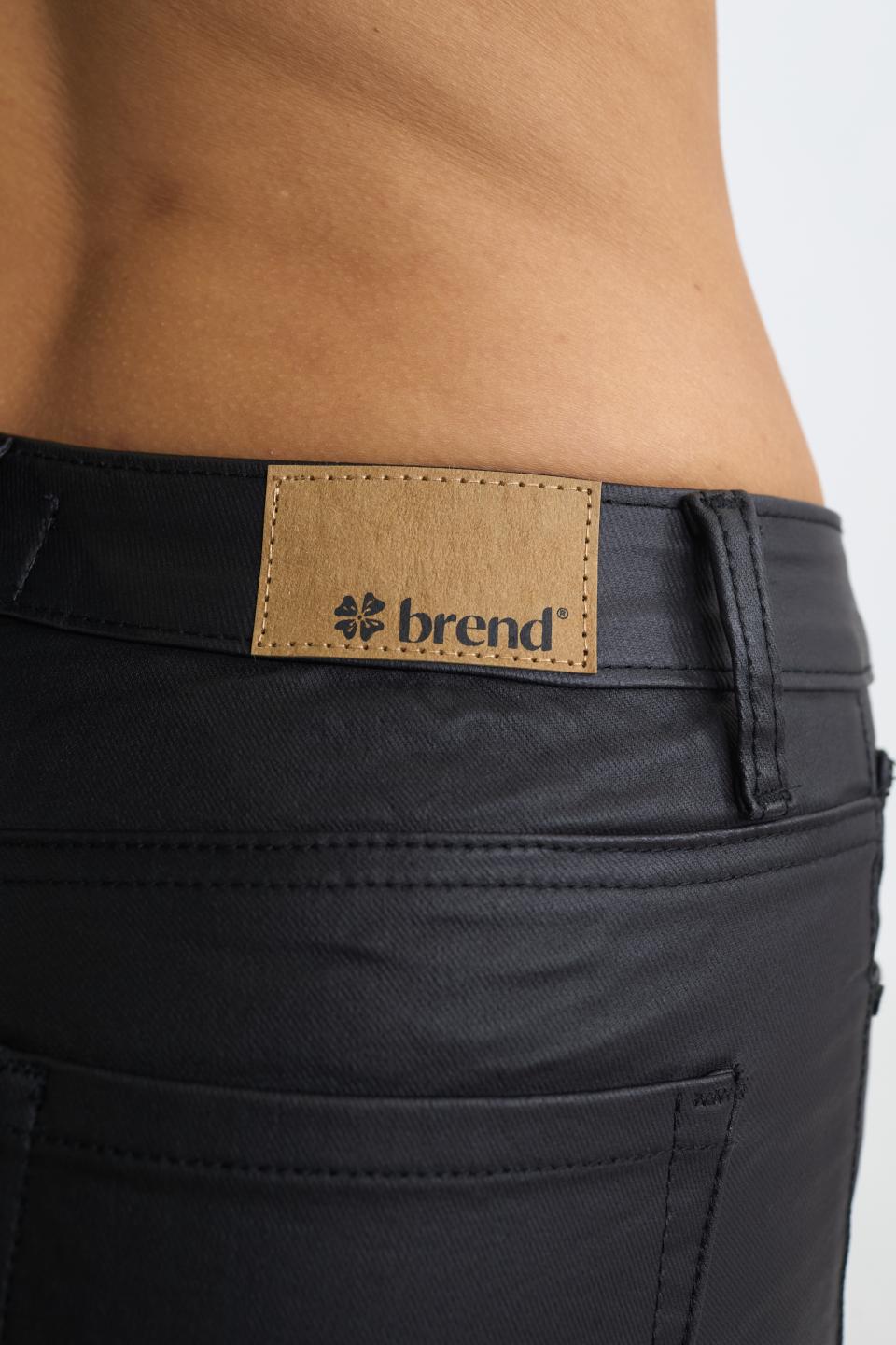 Leggins 5 tasche effetto pelle nero - Autunno - Inverno 2025 | Brend
