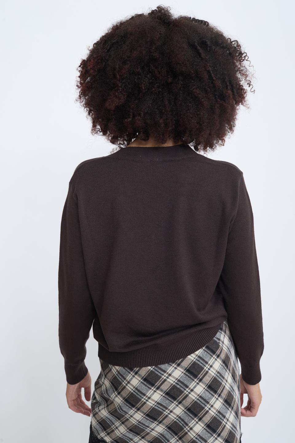 Maglia scollo V moro - Autunno - Inverno 2025 | Brend