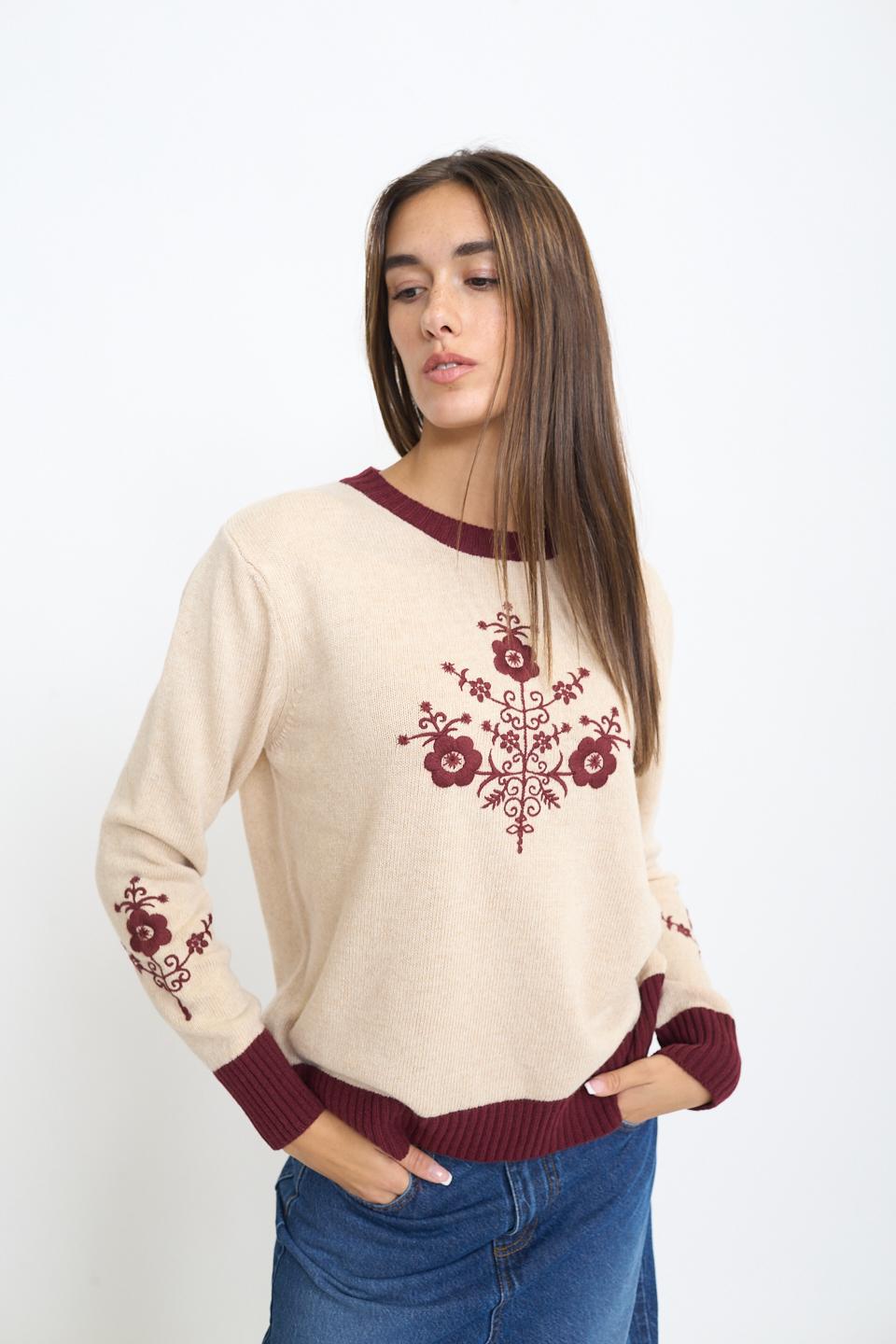 Maglia con ricami | Brend