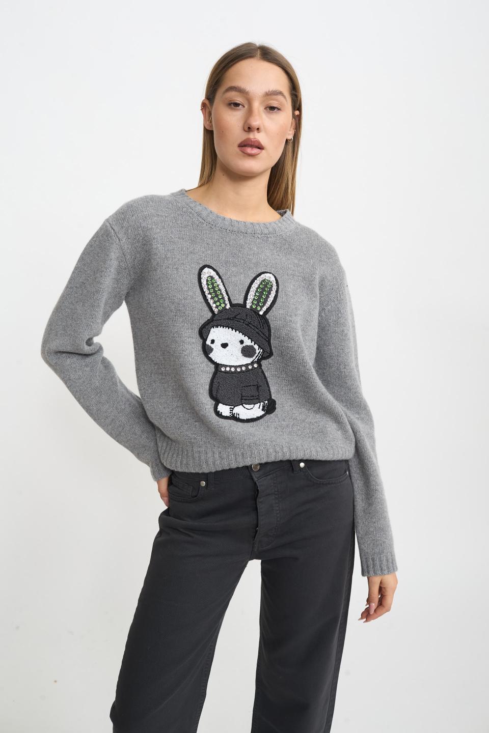 Maglia Bunny strass | Brend