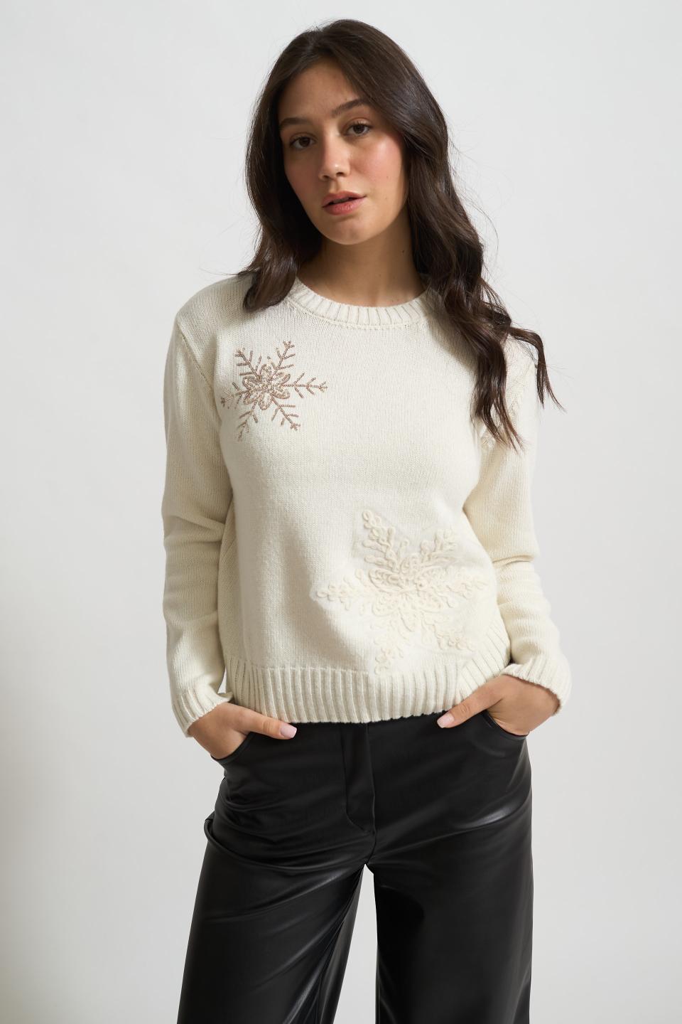 Maglia 2 snowflakes | Brend