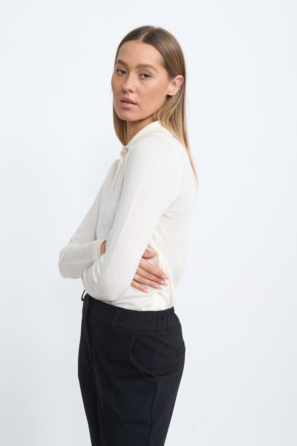Maglia polo panna - Autunno - Inverno 2025 | Brend
