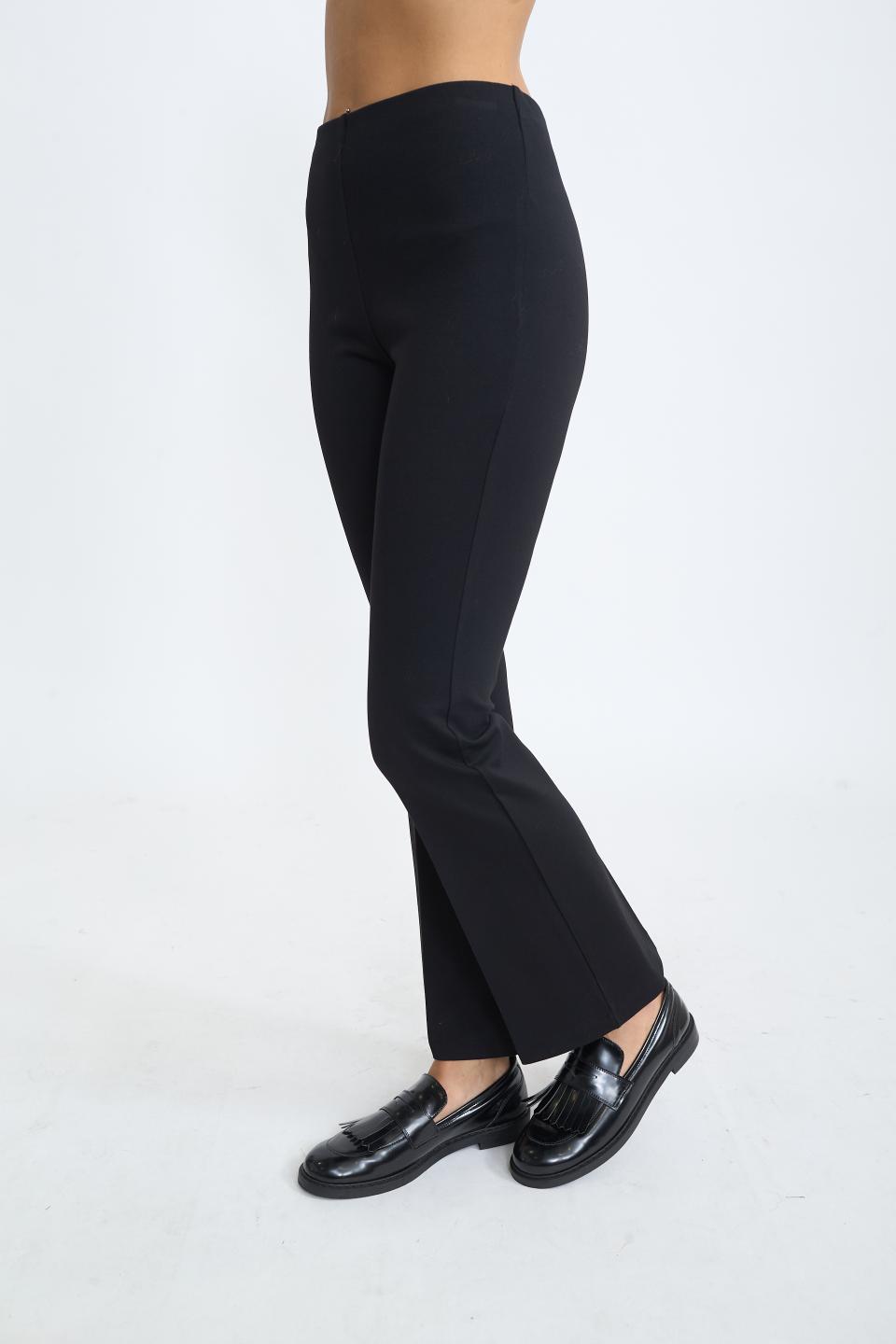 Pantalone flare punto Milano nero - Autunno - Inverno 2025 | Brend