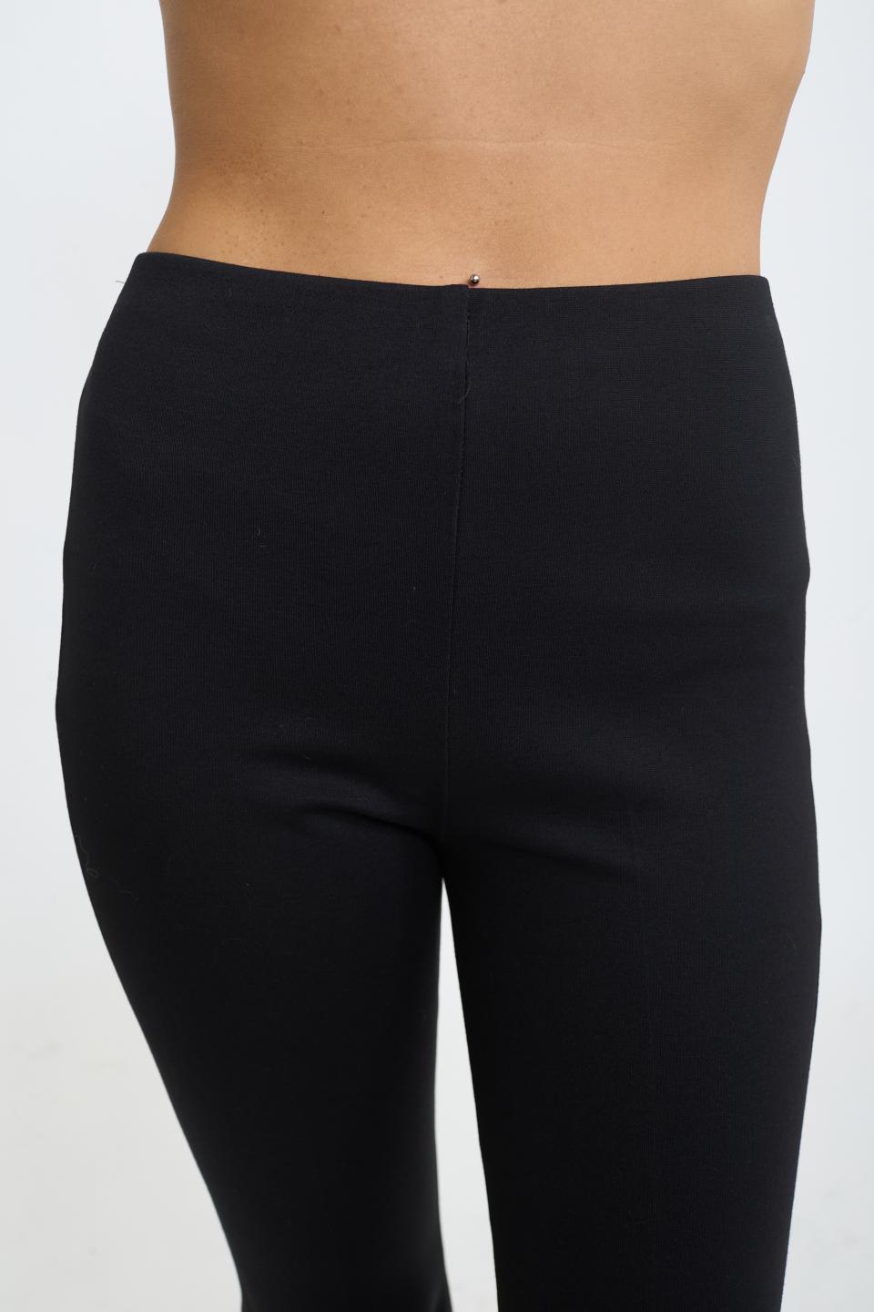 Pantalone flare punto Milano nero - Autunno - Inverno 2025 | Brend