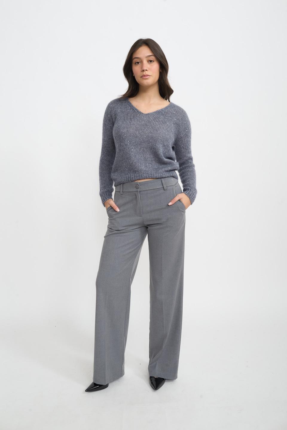 Pantalone gamba dritta | Brend