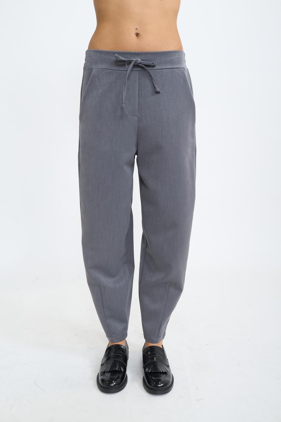 Pantalone laccio antracite - Autunno - Inverno 2025 | Brend
