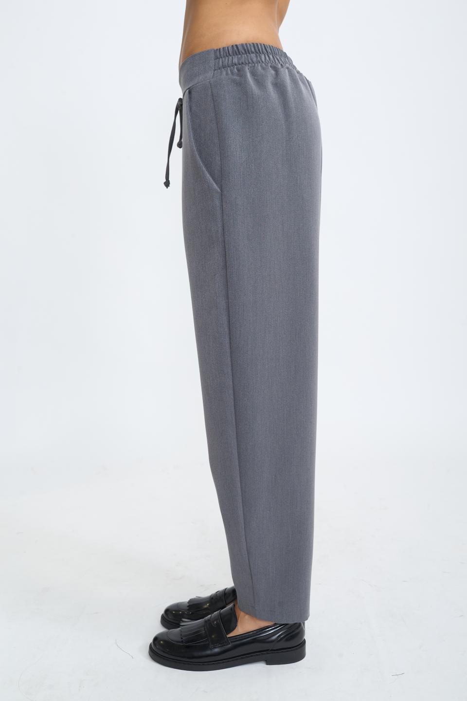 Pantalone laccio antracite - Autunno - Inverno 2025 | Brend