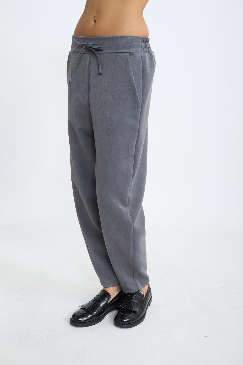Pantalone laccio antracite - Autunno - Inverno 2025 | Brend