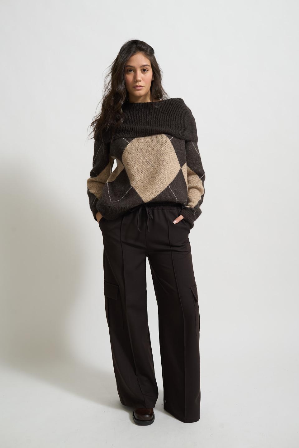 Pantalone tasconi mano lana | Brend