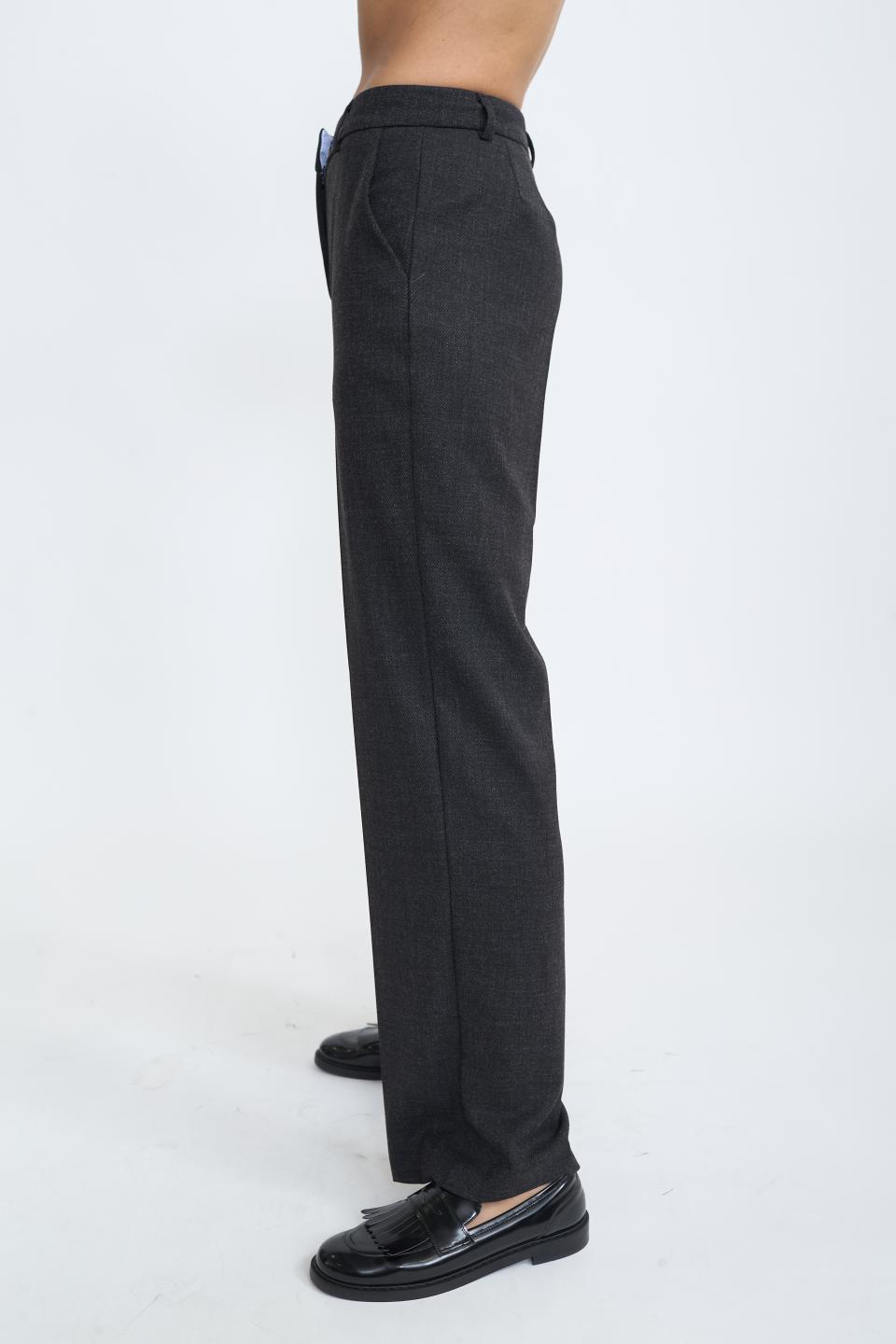 Pantalone piega nero - Autunno - Inverno 2025 | Brend