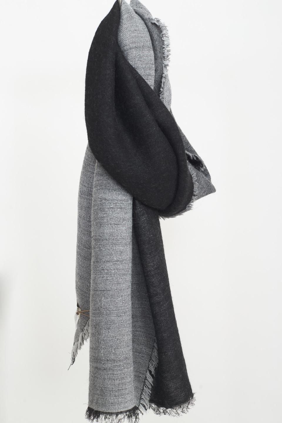 Sciarpa sfrangiata bicolore | Brend