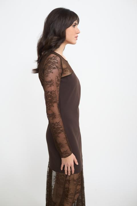 Abito tubino pizzo moro - Autunno - Inverno 2025 | Brend
