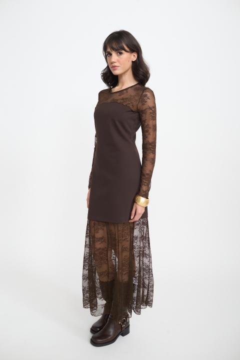 Abito tubino pizzo moro - Autunno - Inverno 2025 | Brend