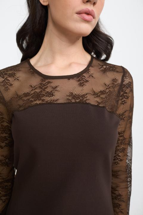 Abito tubino pizzo moro - Autunno - Inverno 2025 | Brend